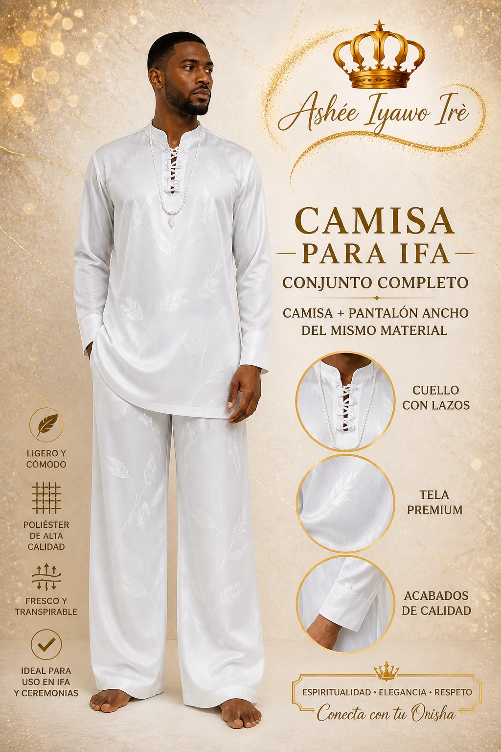 Camisa hombre's foto | Ashee Iyawo Ire |  BizneCubano