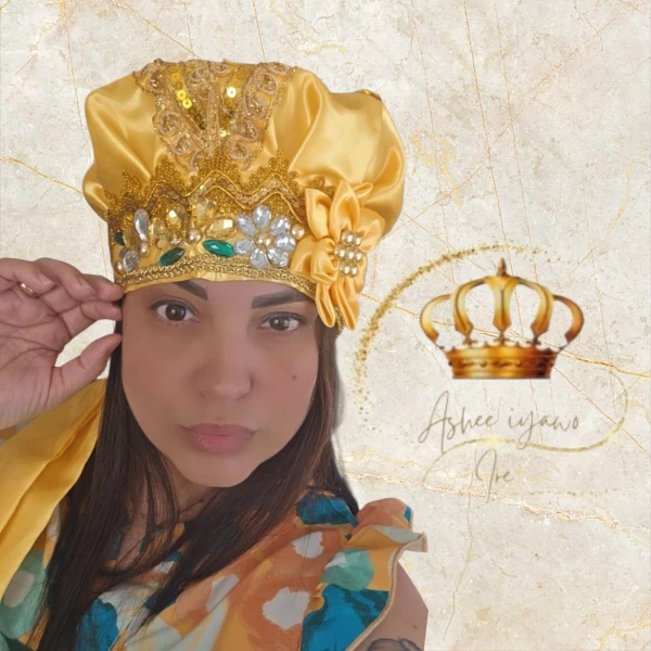Gorro mujer oshun's foto | Ashee Iyawo Ire |  BizneCubano