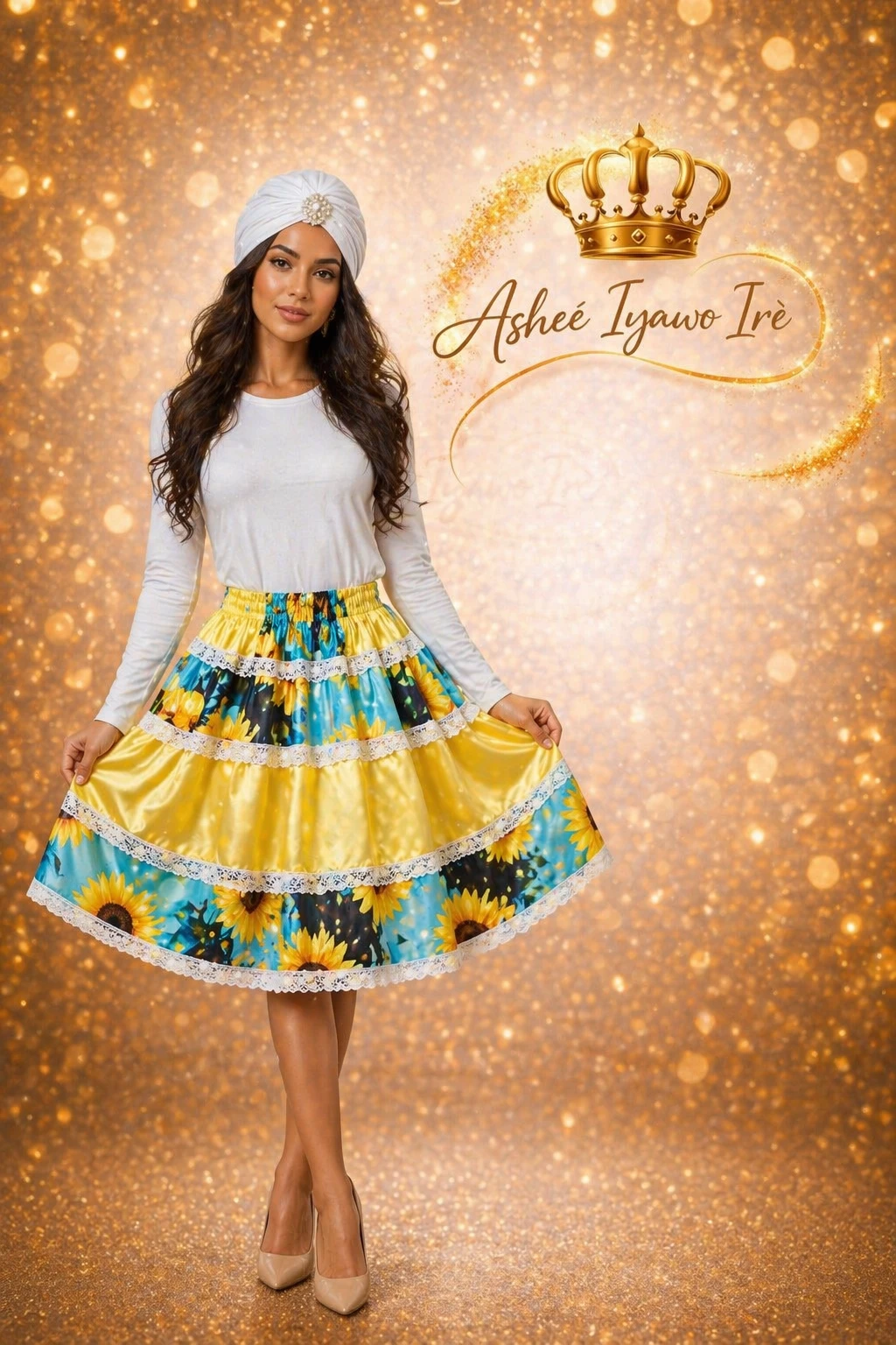 Saya para oshun flores's foto | Ashee Iyawo Ire |  BizneCubano