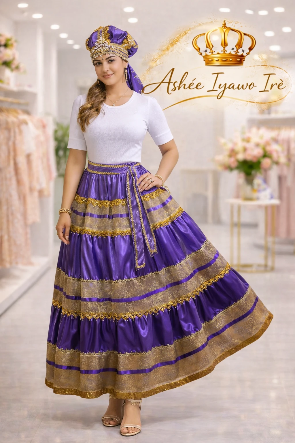 Conjunto para san lazaro's foto | Ashee Iyawo Ire |  BizneCubano