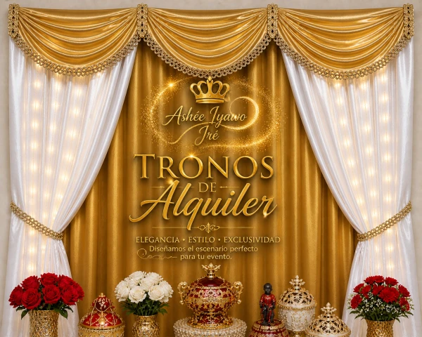 Trono para oshun's foto | Ashee Iyawo Ire |  BizneCubano