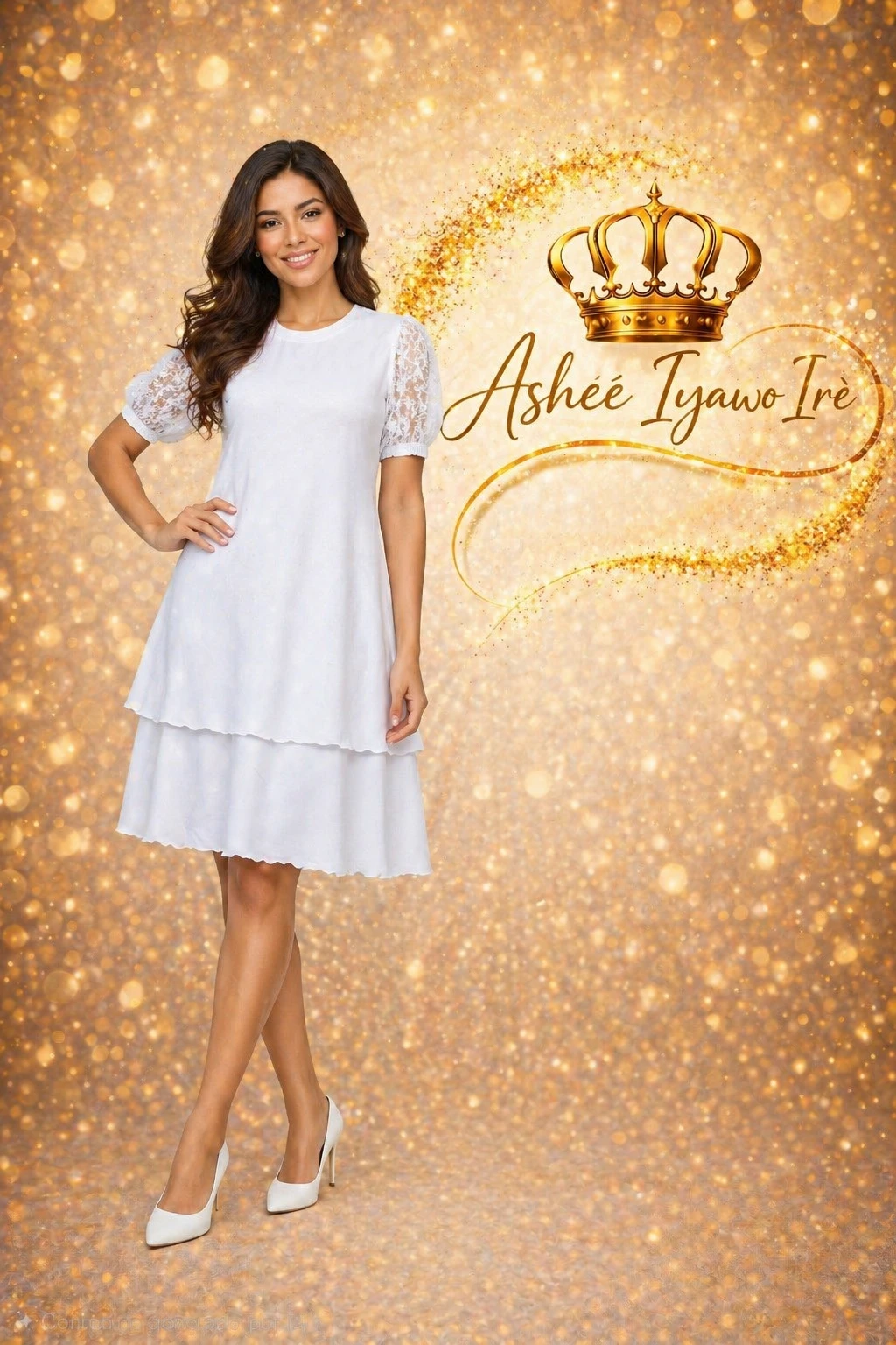 Vestido los 90's foto | Ashee Iyawo Ire |  BizneCubano