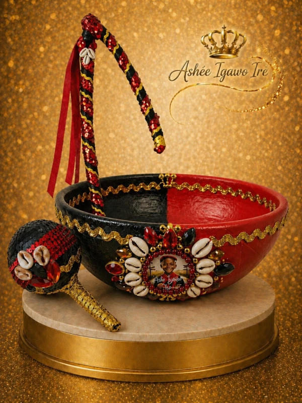 Conjunto elegua freidera's foto | Ashee Iyawo Ire |  BizneCubano