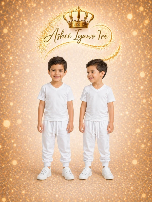 Conjunto de niño's foto | Ashee Iyawo Ire |  BizneCubano