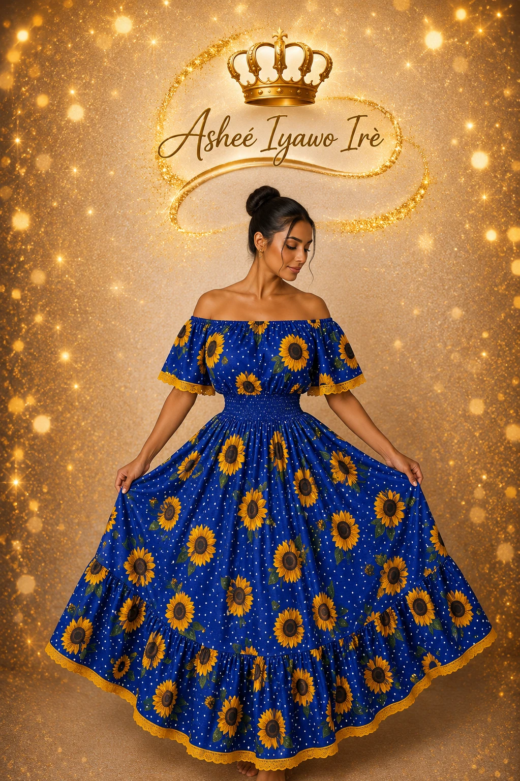 Vestido para yemaya's foto | Ashee Iyawo Ire |  BizneCubano
