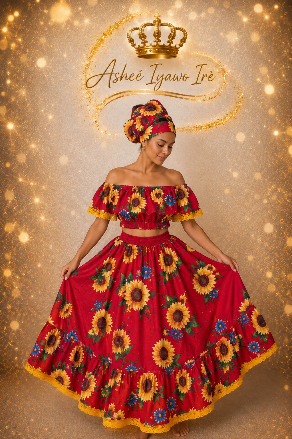 Vestidos para santeras's foto | Ashee Iyawo Ire |  BizneCubano