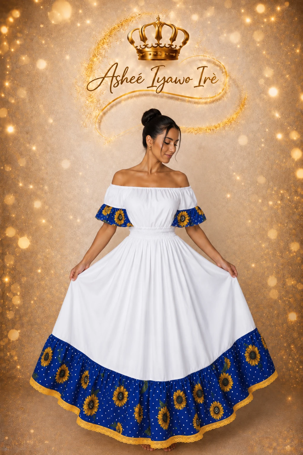 Vestido para samtera's foto | Ashee Iyawo Ire |  BizneCubano