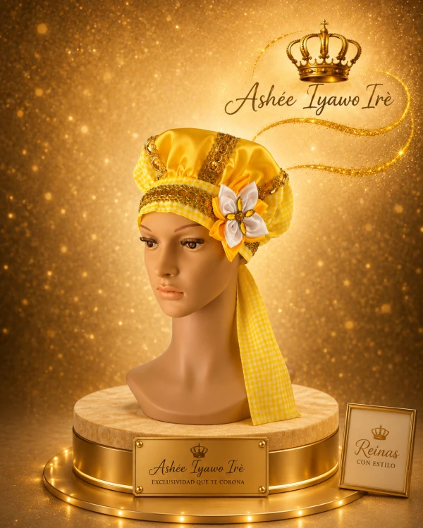 Gorro de mujer oshun's foto | Ashee Iyawo Ire |  BizneCubano