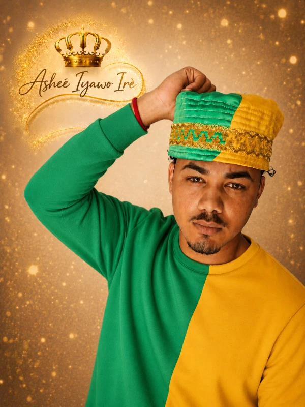 Gorro y sudadera para orula's foto | Ashee Iyawo Ire |  BizneCubano