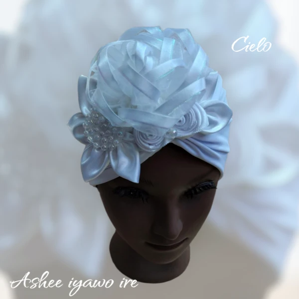 Turbante cielo's foto | Ashee Iyawo Ire |  BizneCubano