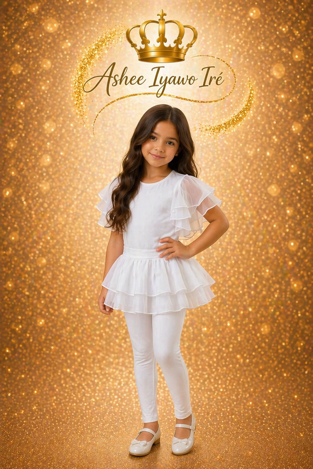 Conjunto  niña's foto | Ashee Iyawo Ire |  BizneCubano