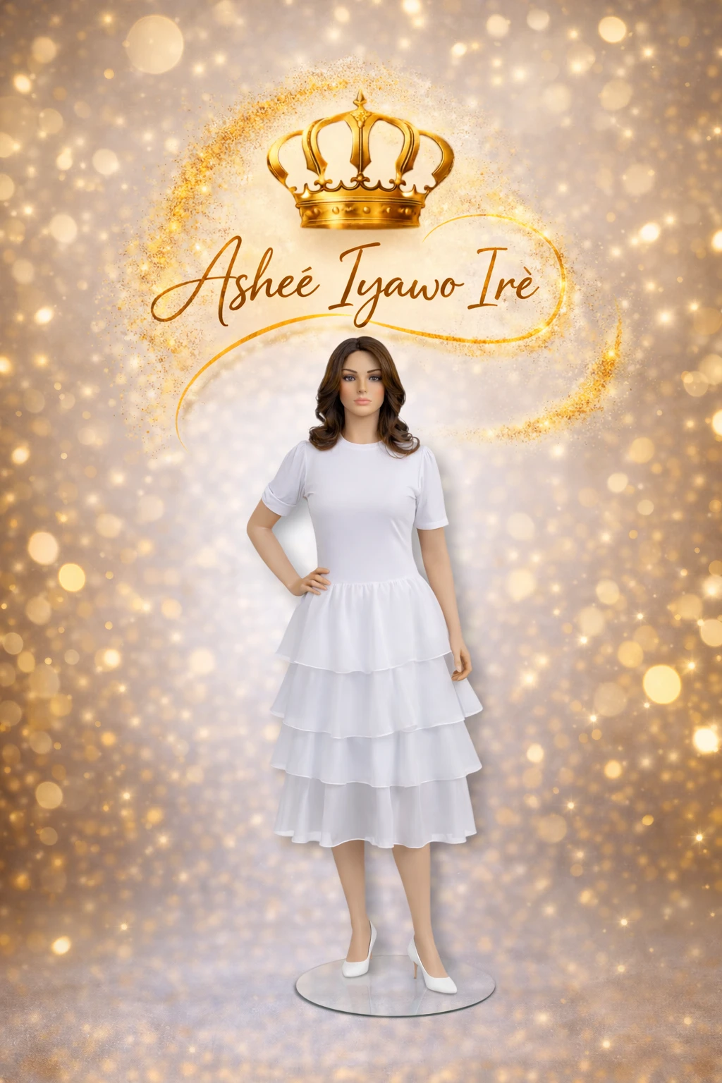 Conjunto organdy de vuelos's foto | Ashee Iyawo Ire |  BizneCubano