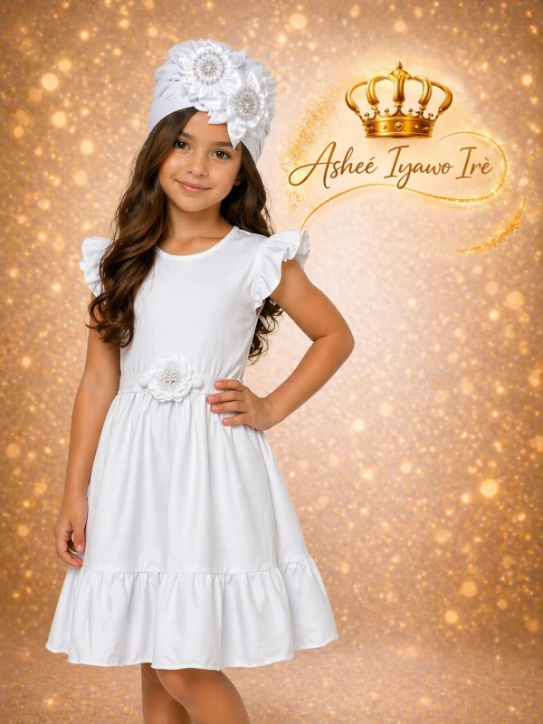 Vestido ángel niña's foto | Ashee Iyawo Ire |  BizneCubano