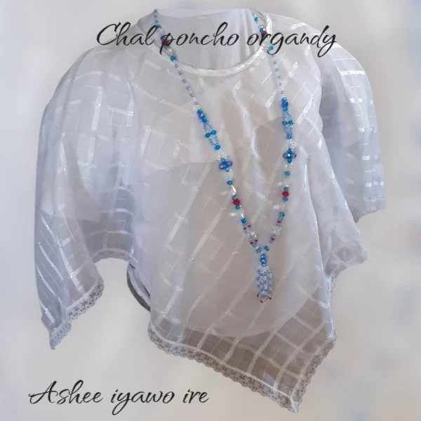 Chal poncho organdy's foto | Ashee Iyawo Ire |  BizneCubano