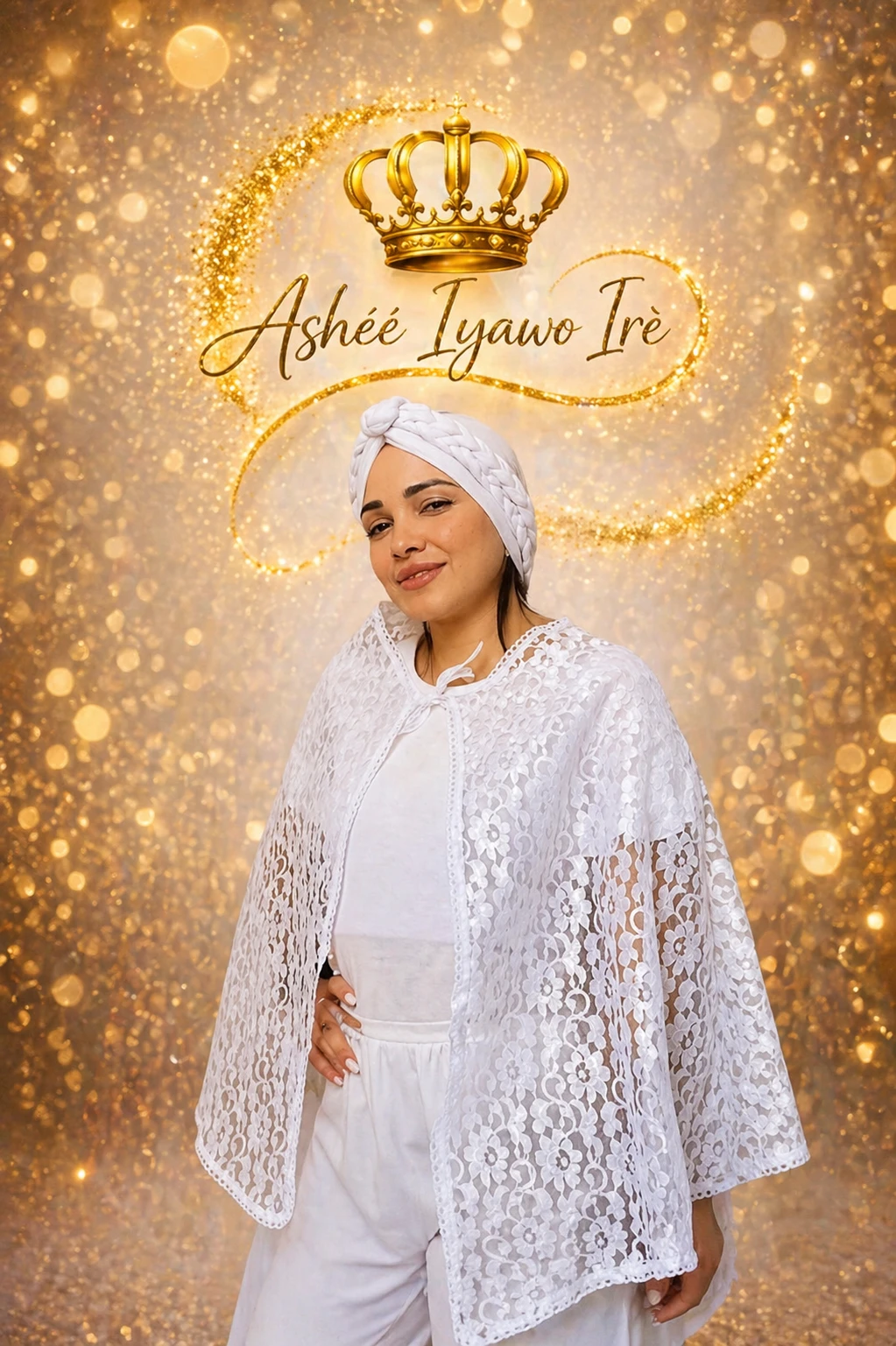 Chal novia y gorro's foto | Ashee Iyawo Ire |  BizneCubano