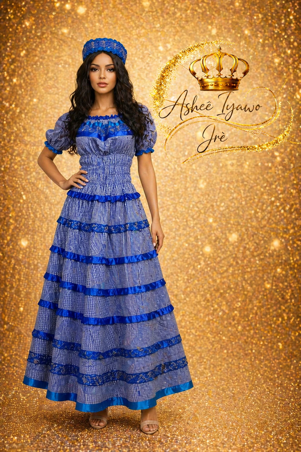 Traje de almuerzo yemYa's foto | Ashee Iyawo Ire |  BizneCubano