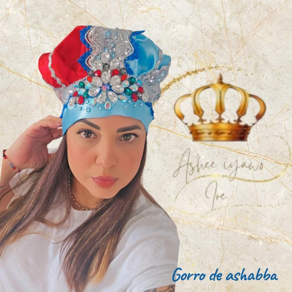 Gorro mujer yemya ashaba y elegua's foto | Ashee Iyawo Ire |  BizneCubano