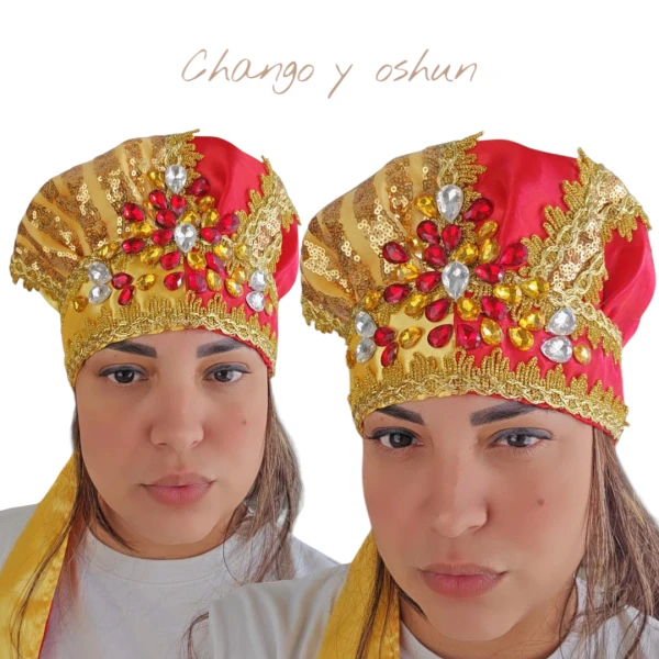 Gorro mujer chango y oshun's foto | Ashee Iyawo Ire |  BizneCubano