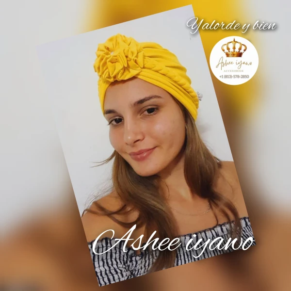 Turbante de oshun's foto | Ashee Iyawo Ire |  BizneCubano