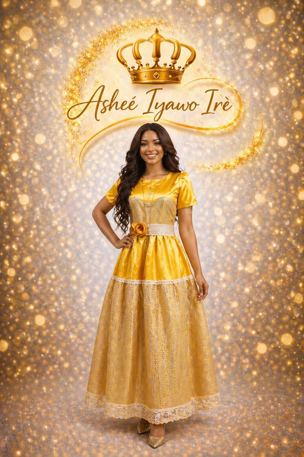 Traje de almuerzo oshun's foto | Ashee Iyawo Ire |  BizneCubano