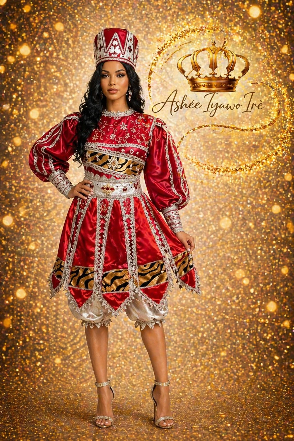 Traje de gala shango y almuerzo's foto | Ashee Iyawo Ire |  BizneCubano