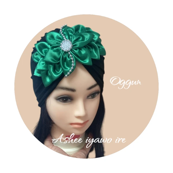 Turbante oggun's foto | Ashee Iyawo Ire |  BizneCubano